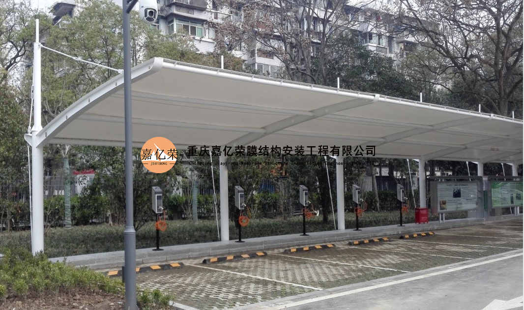 新能源膜結(jié)構(gòu)車(chē)棚
